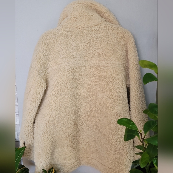 Mango 3 button sherpa jacket - Picture 11 of 11